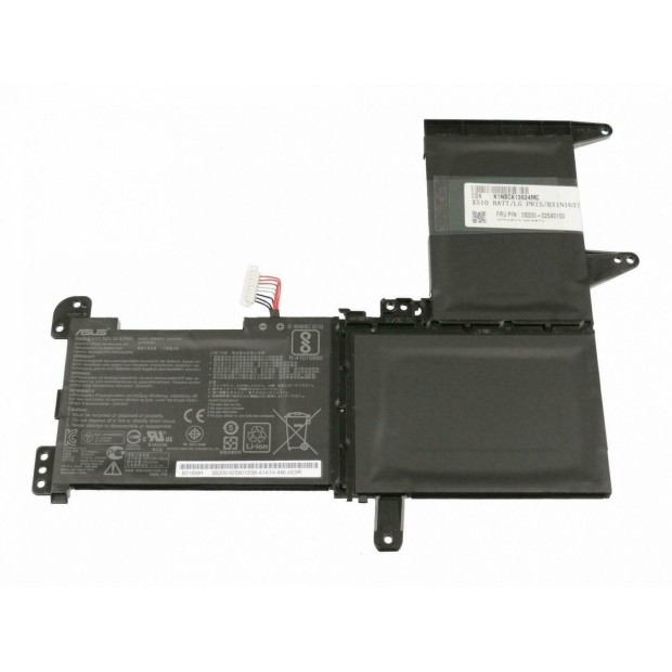 Battery for B31N1637 C31N1637 C31N1637 Laptop 42wh 