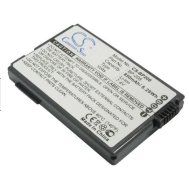 Replacement Battery for Canon BP-208 UK
