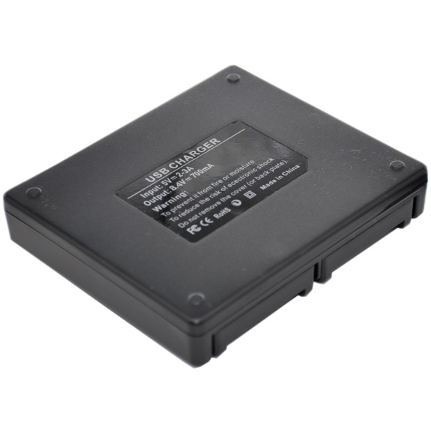  Battery Charger For Samung SLB-10A USB Dual