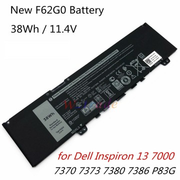Battery For Dell F62G0 Inspiron 13-7000 P83G - 3A UK