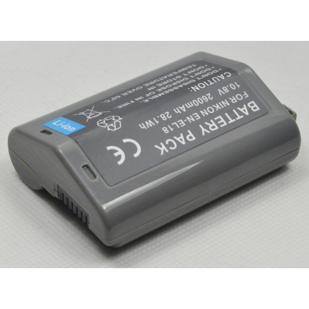 Replace Battery for Nikon EN-EL18 US