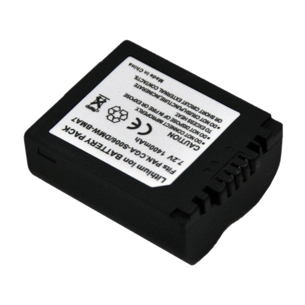 Replacment Battery for Panasonic CGA-S006 UK