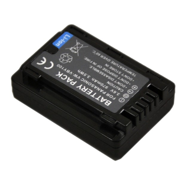  For Panasonic VW-VBY100 Battery