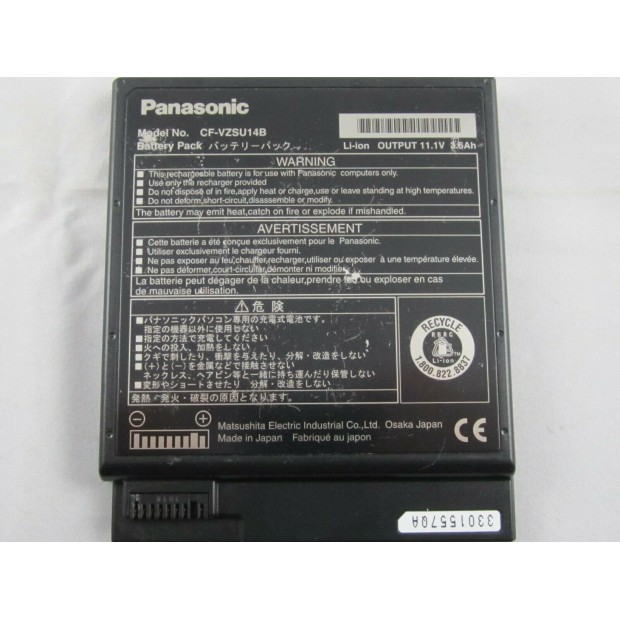 Battery For CF-VZSU14B CF-72 - 2.7A (Please note Spec. of original item )
