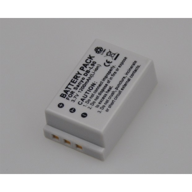 Battery For Sanyo DB-L90 - 1.2A (Please note Spec. of original item )