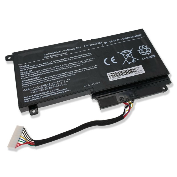 Battery for Toshiba PA5107U-1BRS Satellite L50 - 43Wh UK