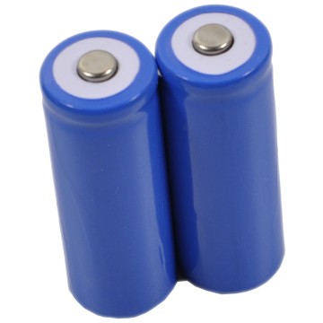 2x 18500 Battery Top Button Li-ion Rechargeable 3.7V AU