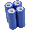 4x 18500 Battery Top Button Li-ion Rechargeable 3.7V